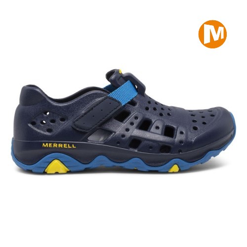 Merrell Hydro Canyon Sandalen Kinder Navy [DE-MOSUQ]